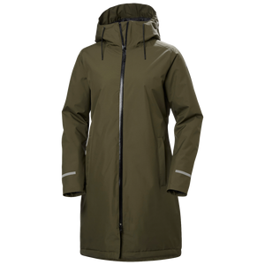 Helly Hansen Women's Aspire Waterproof Insulated Parka (Utility Green)