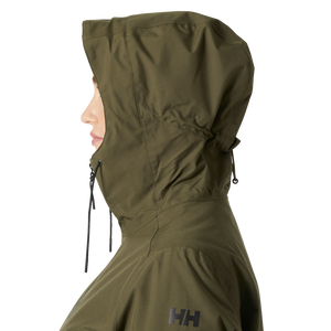 Helly Hansen Women's Aspire Waterproof Insulated Parka (Utility Green)