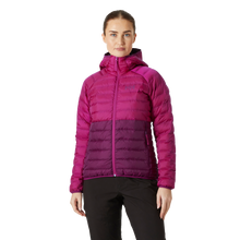 Load image into Gallery viewer, Helly Hansen Women&#39;s Banff Hooded Insulated Jacket (Dark Magenta/Magenta 2.0)
