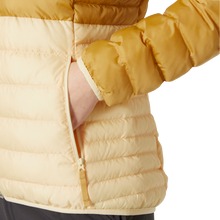 Load image into Gallery viewer, Helly Hansen Women&#39;s Banff Hooded Insulated Jacket (Yellow Cream/Sand)
