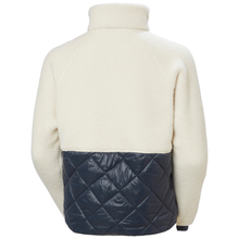 Load image into Gallery viewer, Helly Hansen Women&#39;s Bliss Hybrid Full Zip Fleece Jacket (Cream)
