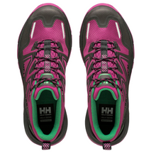 Load image into Gallery viewer, Helly Hansen Women&#39;s Cascade Low HT Waterproof Trail Shoes (Magenta 2.0/Evergreen)
