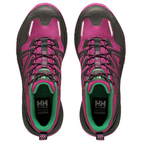 Helly Hansen Women's Cascade Low HT Waterproof Trail Shoes (Magenta 2.0/Evergreen)