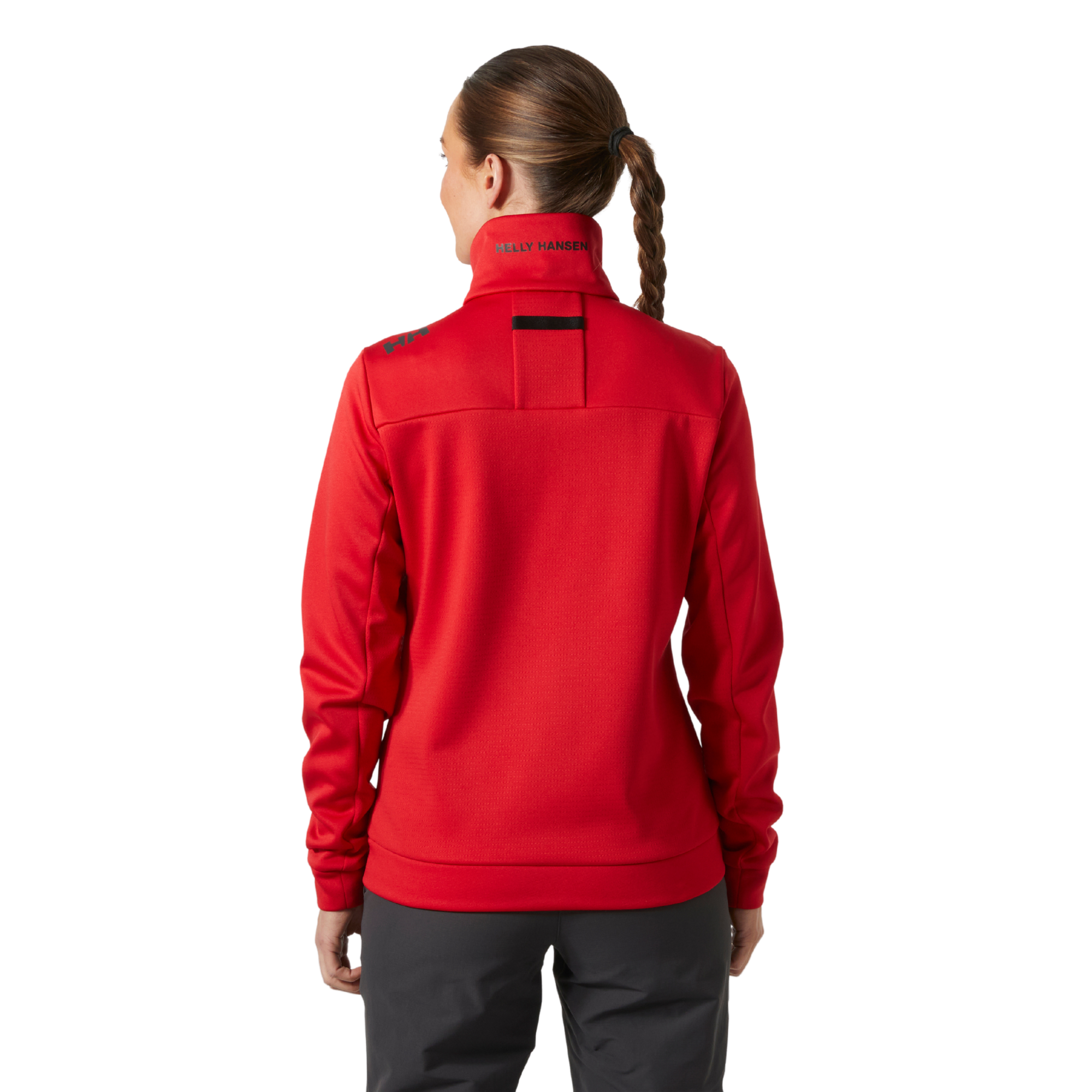 Helly Hansen Women's Crew Full Zip Fleece (Red)