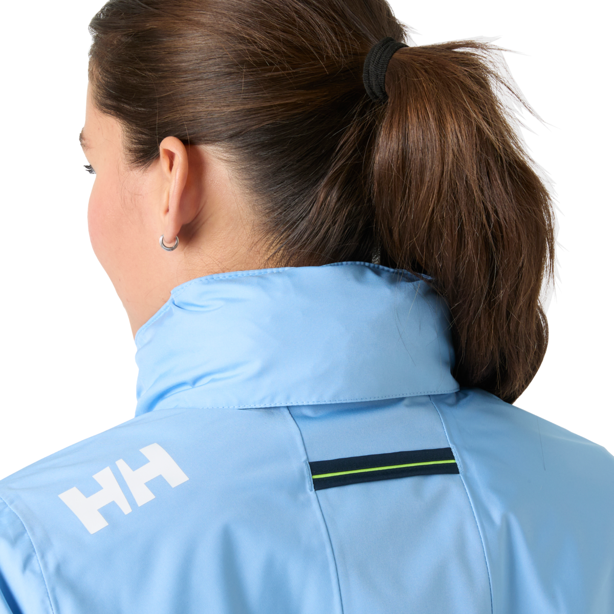 Helly Hansen Women's Crew Hooded Midlayer HT Waterproof Insulated Jacket 2.0 Bright Blue 627 34447