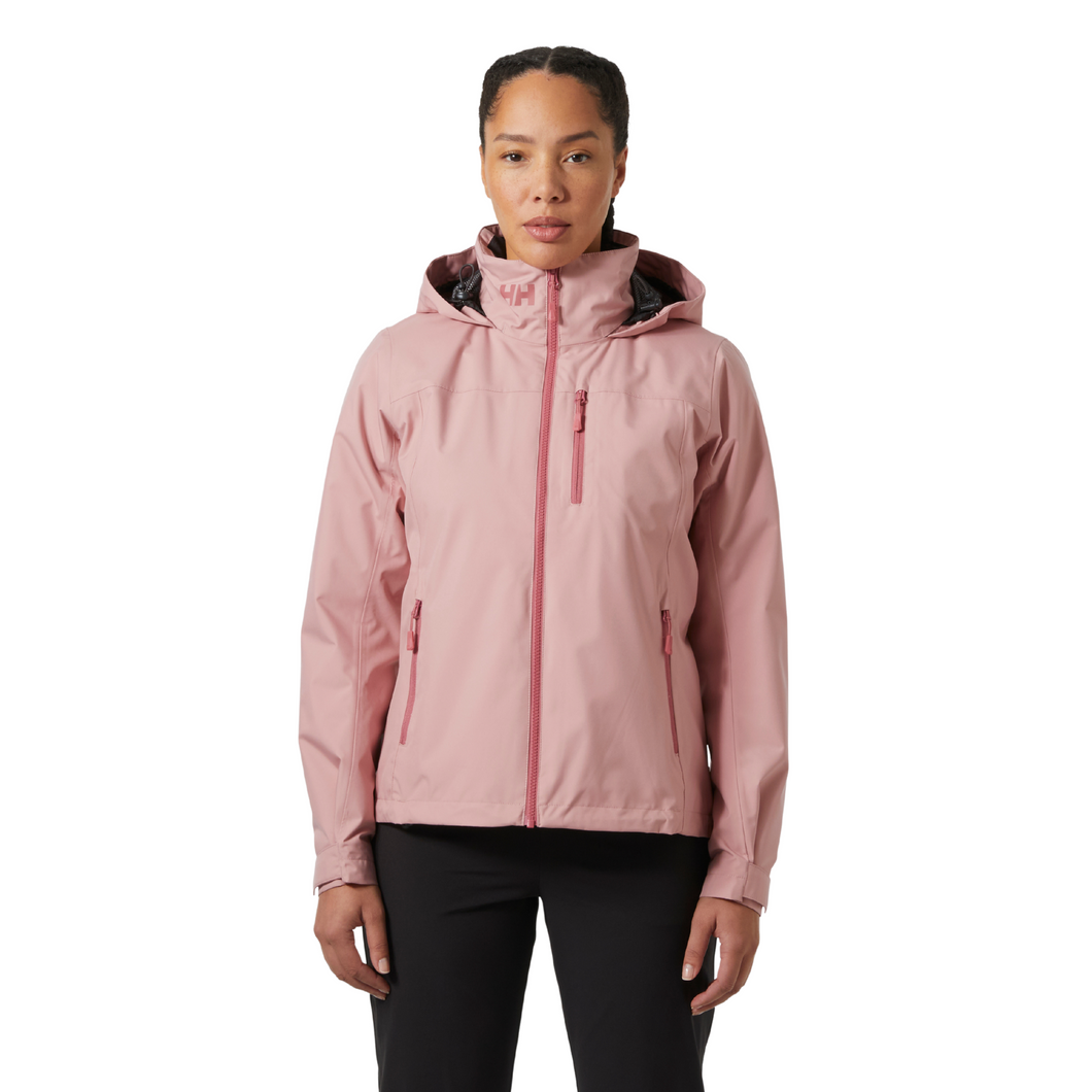 Helly Hansen Women's Crew Hooded Midlayer HT Waterproof Insulated Jacket 2.0 (Pink Salt)