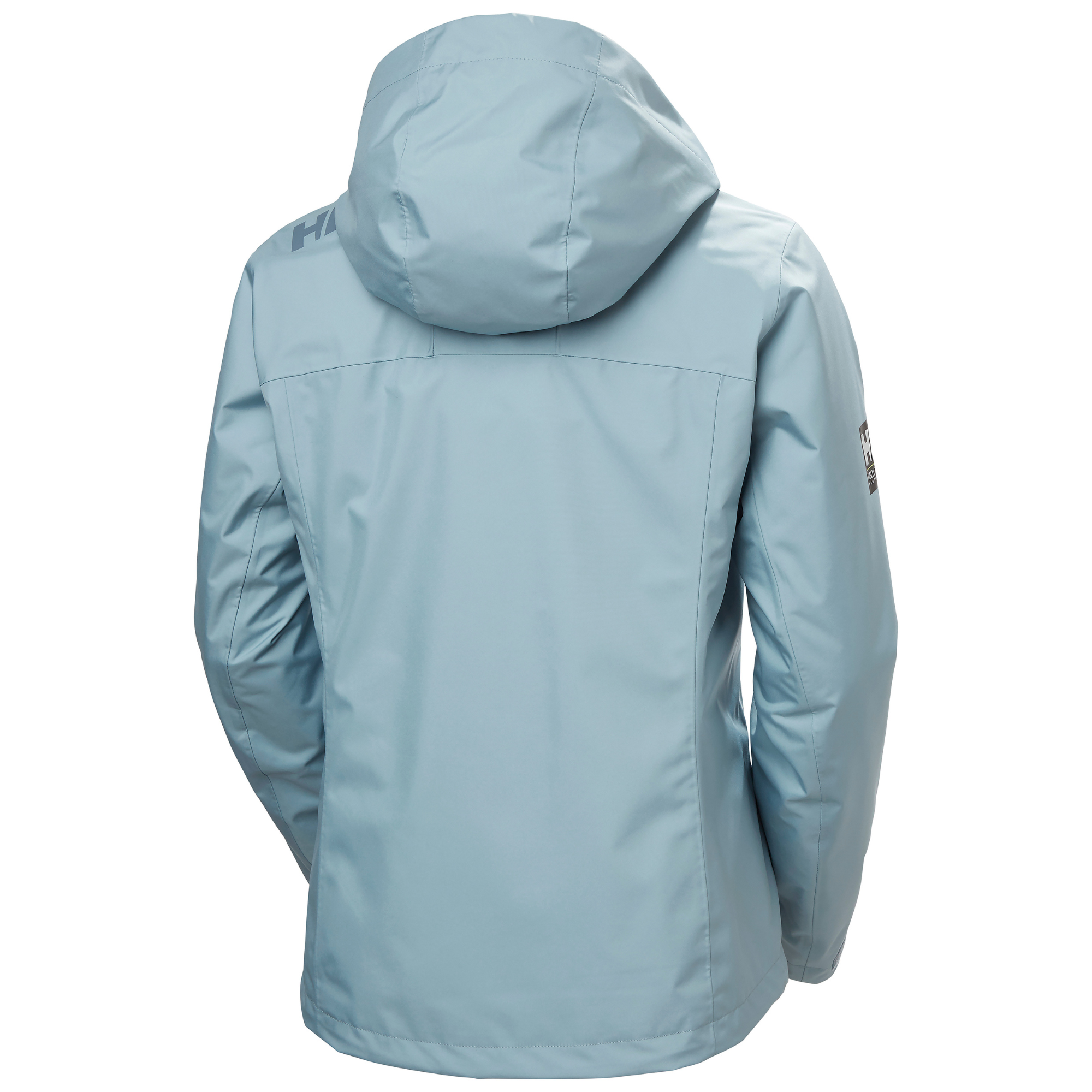 Helly Hansen Women's Crew Hooded Midlayer HT Waterproof Insulated Jacket 2.0 (Windy Blue)