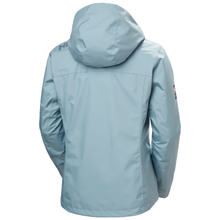 Load image into Gallery viewer, Helly Hansen Women's Crew Hooded Midlayer HT Waterproof Insulated Jacket 2.0 (Windy Blue)

