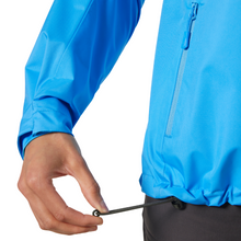 Load image into Gallery viewer, Helly Hansen Women&#39;s Crew Hooded Midlayer Fleece Lined HT Waterproof Jacket 2.0 (Cyan)
