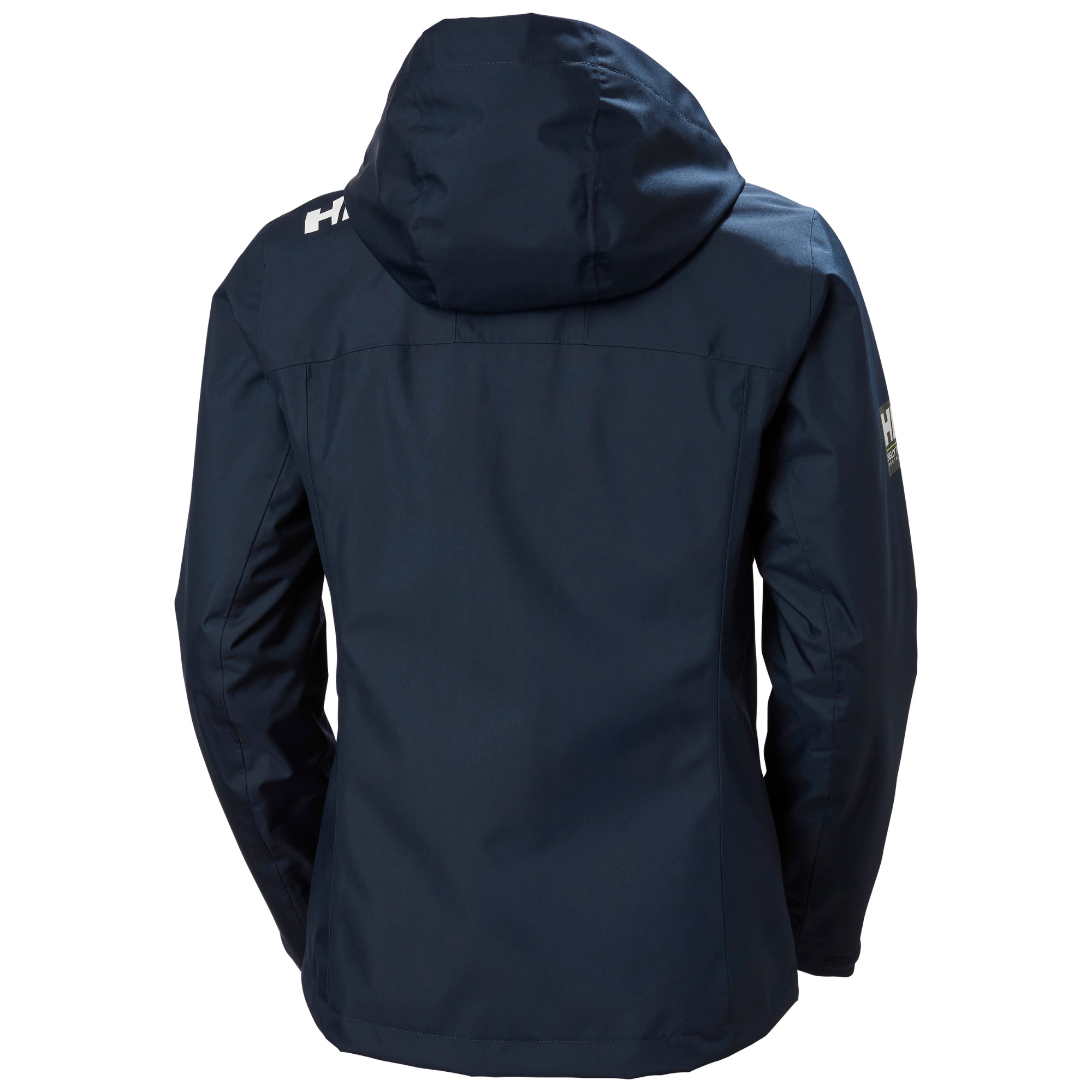 Helly Hansen Women's Crew Hooded Midlayer HT Waterproof Insulated Jacket 2.0 (Navy)