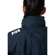 Load image into Gallery viewer, Helly Hansen Women&#39;s Crew Hooded Midlayer HT Waterproof Insulated Jacket 2.0 (Navy)
