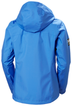 Load image into Gallery viewer, Helly Hansen Women&#39;s Crew Hooded Midlayer Fleece Lined HT Waterproof Jacket 2.0 (Ultra Blue)
