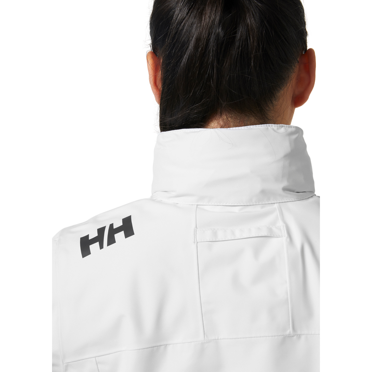 Helly Hansen Women's Crew Hooded Midlayer Waterproof Insulated Jacket 2.0 White 001 34447