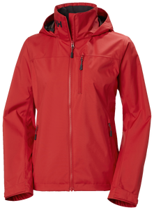 Helly Hansen Women's Crew Hooded Waterproof Jacket 2.0 (Red)