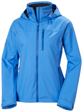 Load image into Gallery viewer, Helly Hansen Women&#39;s Crew Hooded Waterproof Jacket 2.0 (Ultra Blue)
