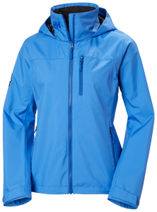 Helly Hansen Women's Crew Hooded Waterproof Jacket 2.0 (Ultra Blue)