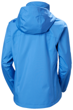 Load image into Gallery viewer, Helly Hansen Women&#39;s Crew Hooded Waterproof Jacket 2.0 (Ultra Blue)
