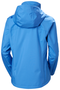 Helly Hansen Women's Crew Hooded Waterproof Jacket 2.0 (Ultra Blue)