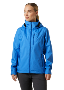 Helly Hansen Women's Crew Hooded Waterproof Jacket 2.0 (Ultra Blue)