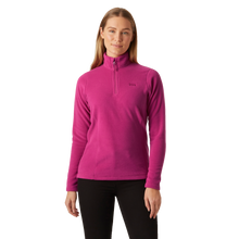 Load image into Gallery viewer, Helly Hansen Women&#39;s Daybreaker Half Zip Fleece Top (Magenta 2.0)
