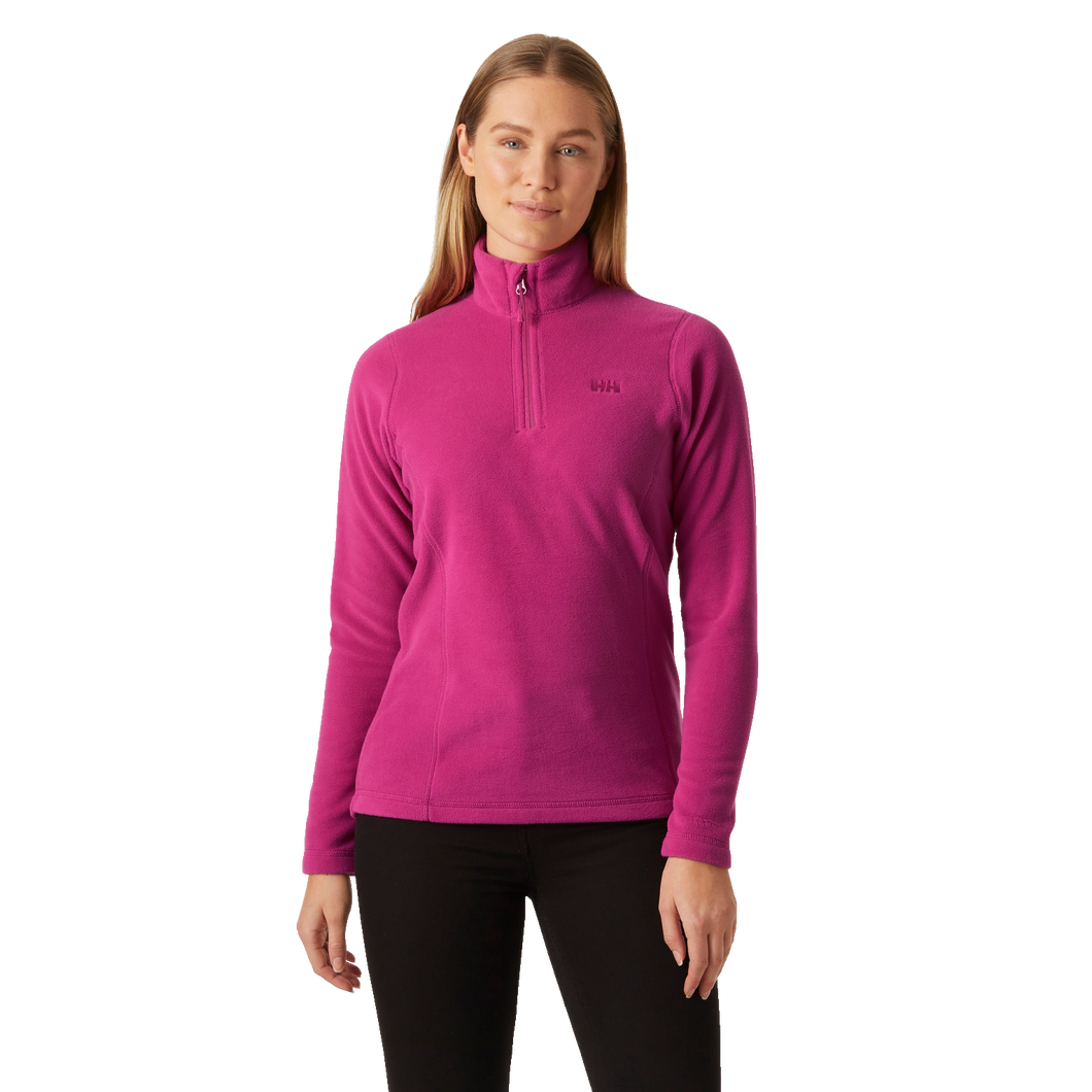 Helly Hansen Women's Daybreaker Half Zip Fleece Top (Magenta 2.0)