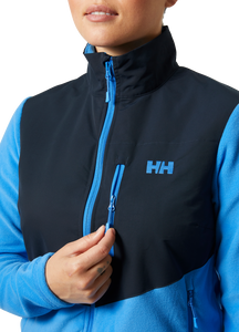Helly Hansen Women's Daybreaker Block Full Zip Fleece (Ultra Blue)