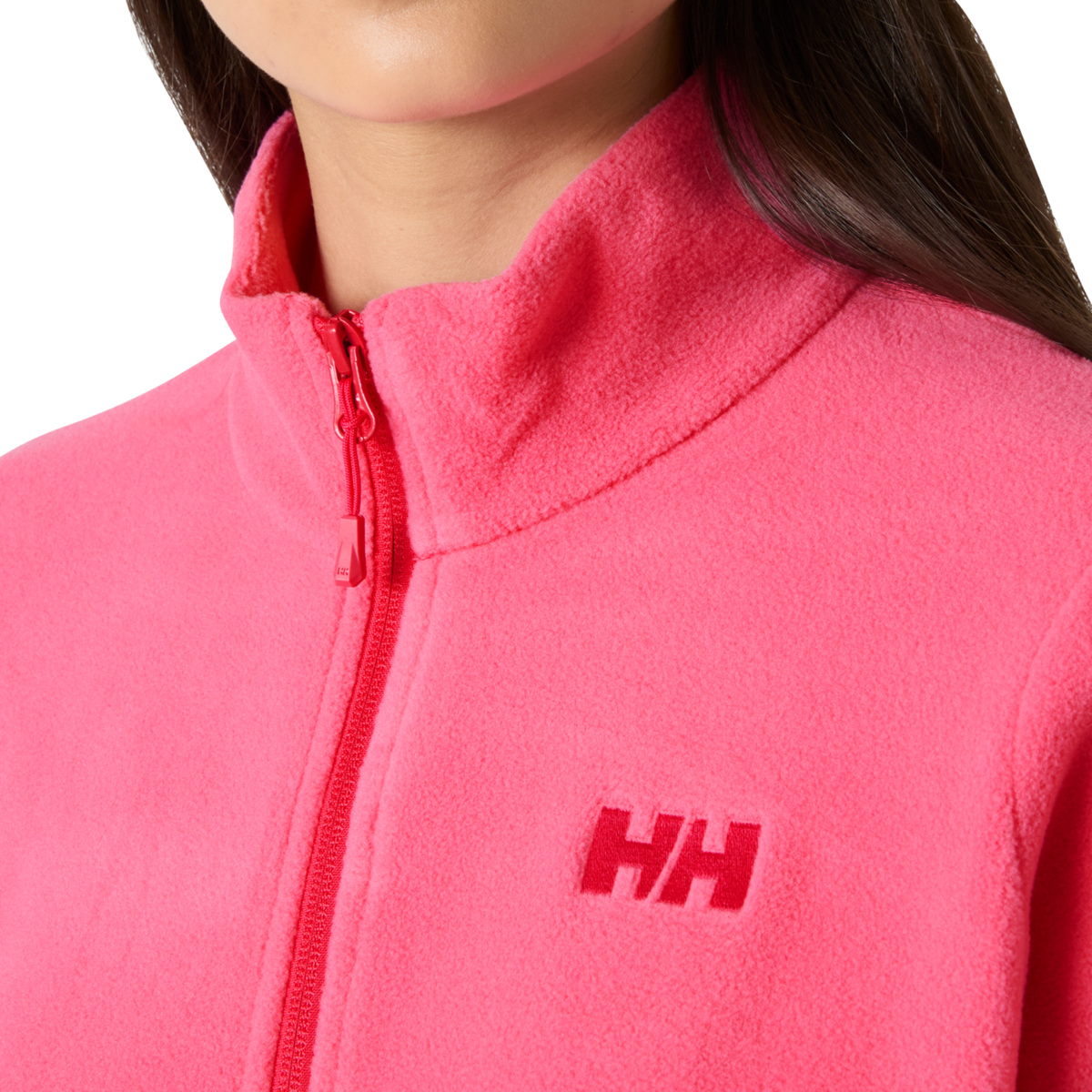 Helly Hansen Women's Daybreaker Full Zip Fleece Jacket Hot Pink 074 48288