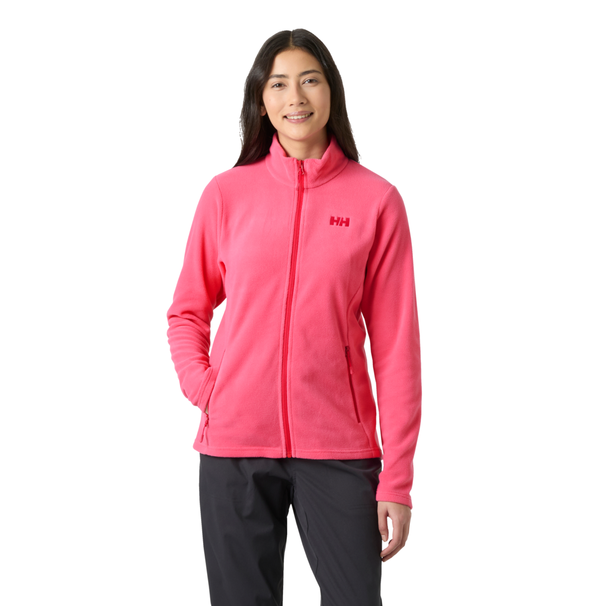 Helly Hansen Women's Daybreaker Full Zip Fleece Jacket Hot Pink 074 48288