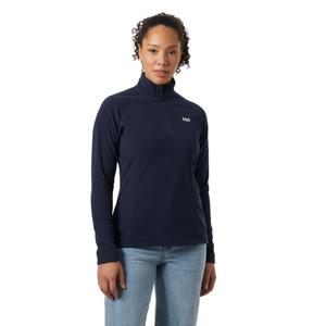 Helly Hansen Women's Daybreaker Polartec Half Zip Fleece Top (Navy)