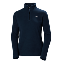 Load image into Gallery viewer, Helly Hansen Women&#39;s Daybreaker Polartec Half Zip Fleece Top (Navy)
