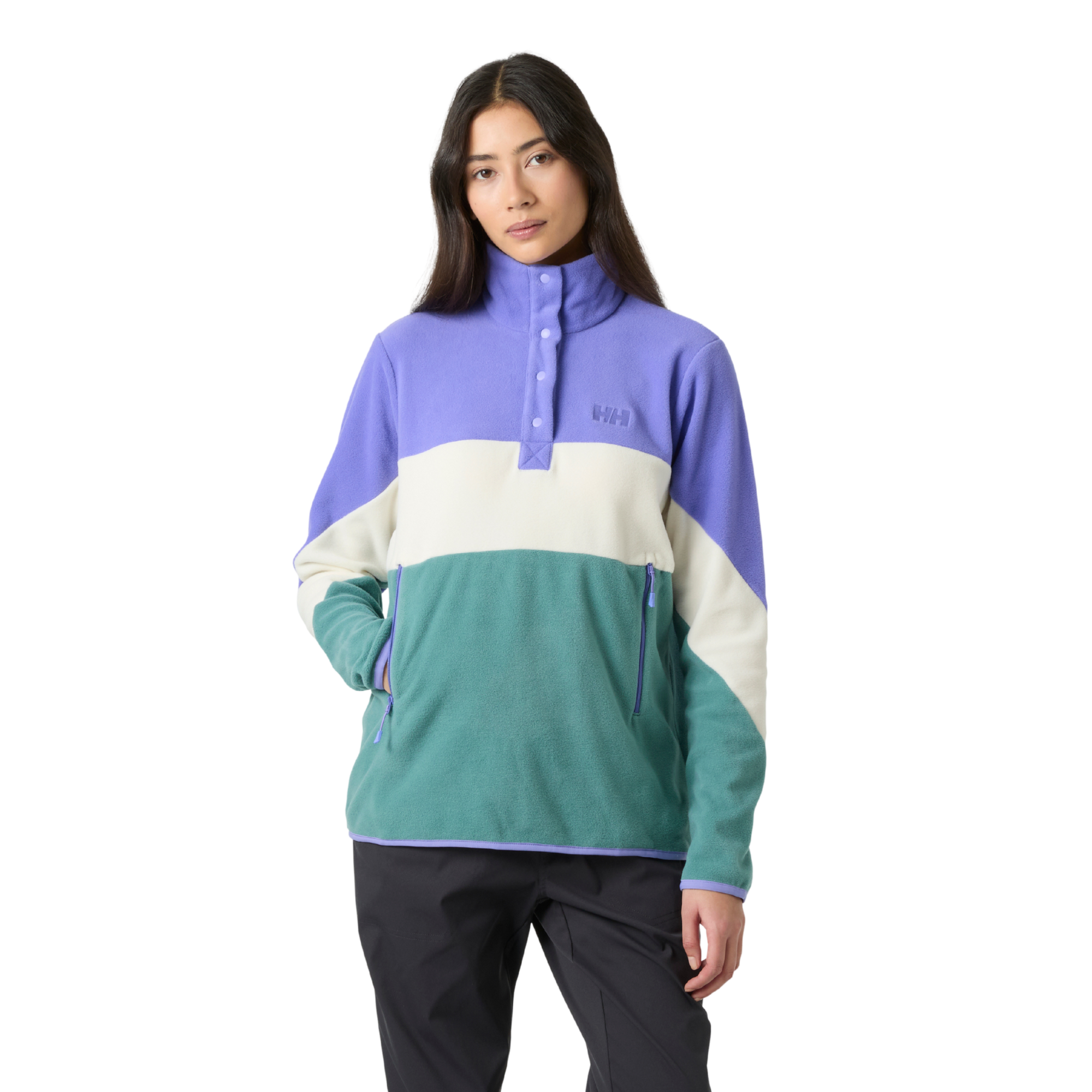 Helly Hansen Women's Daybreaker Hugg Half Snap Fleece Ultra Violet 690 49600