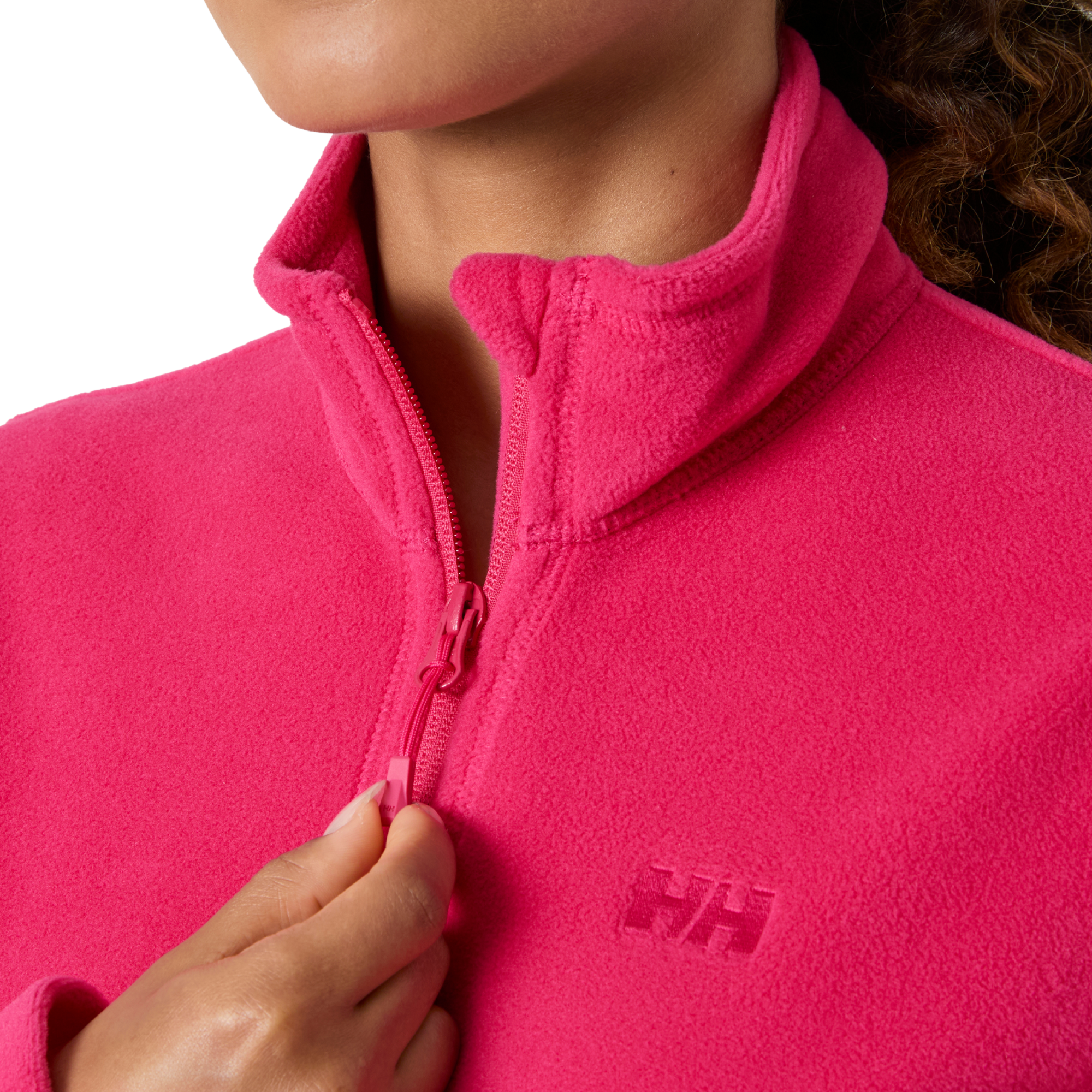 Helly Hansen Women's Daybreaker Polartec Full Zip Fleece (Cranberry)