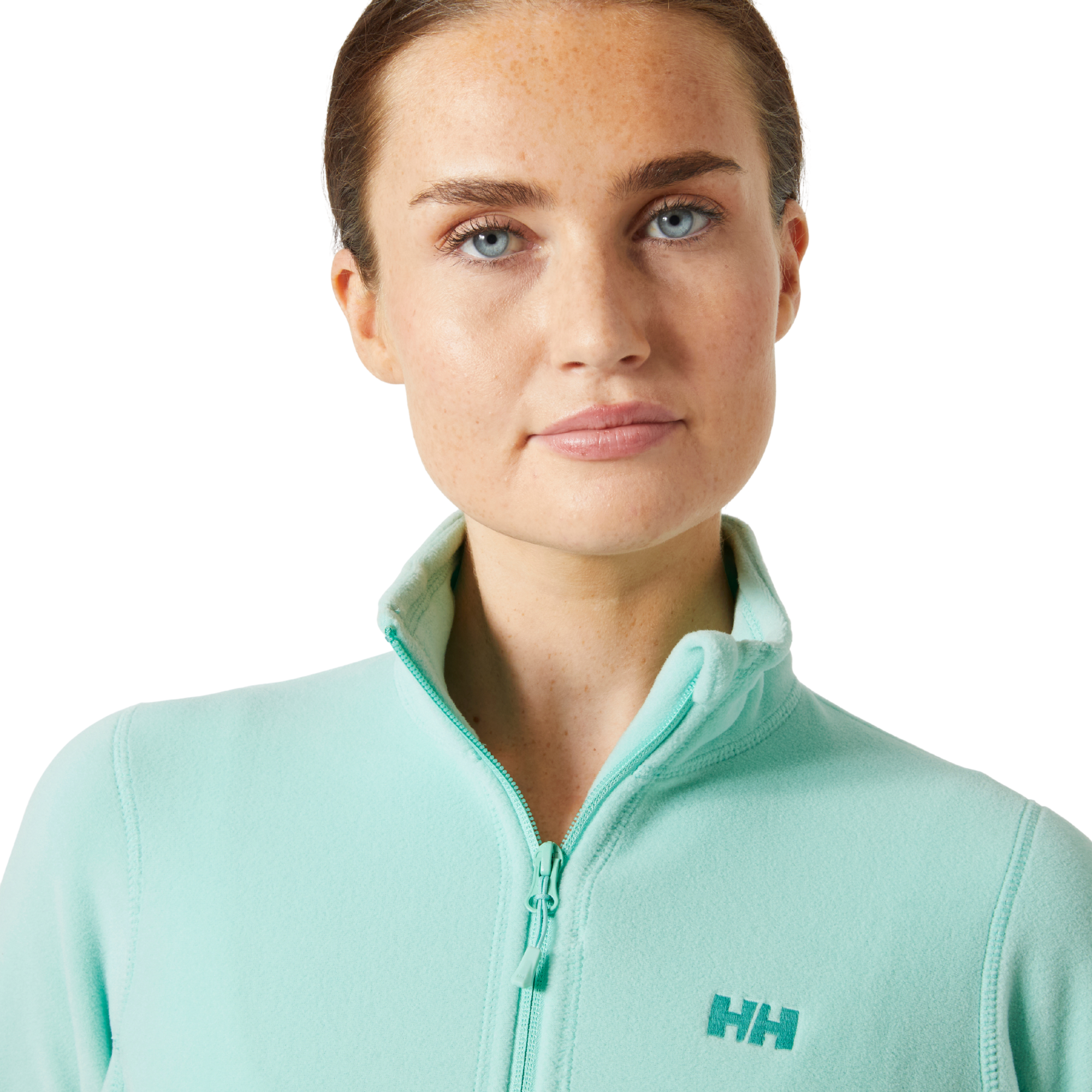 Helly Hansen Women's Daybreaker Polartec Full Zip Fleece (Lagoon)