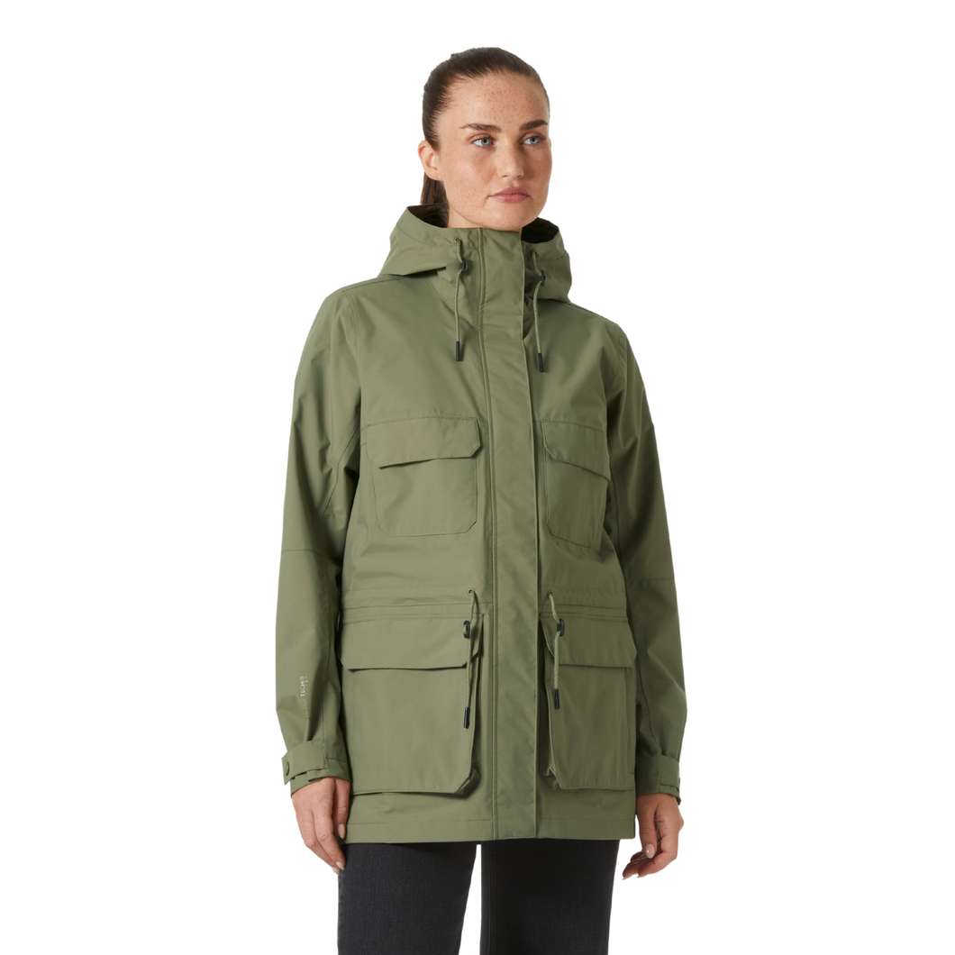 Helly Hansen Women's Escape Utility 2L HT Waterproof Coat (Lav Green)