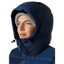 Load image into Gallery viewer, Helly Hansen Women&#39;s Essence Hooded Down Insulated Jacket (Ocean)
