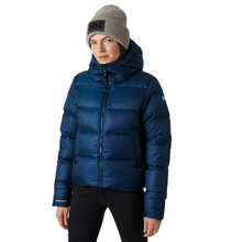 Load image into Gallery viewer, Helly Hansen Women&#39;s Essence Hooded Down Insulated Jacket (Ocean)
