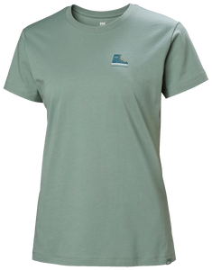 Helly Hansen Women's F2F Short Sleeve Cotton Tee 2.0 (Cactus)