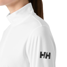 Load image into Gallery viewer, Helly Hansen Women's HH Tech UPF50 Half Zip Technical Top (White)
