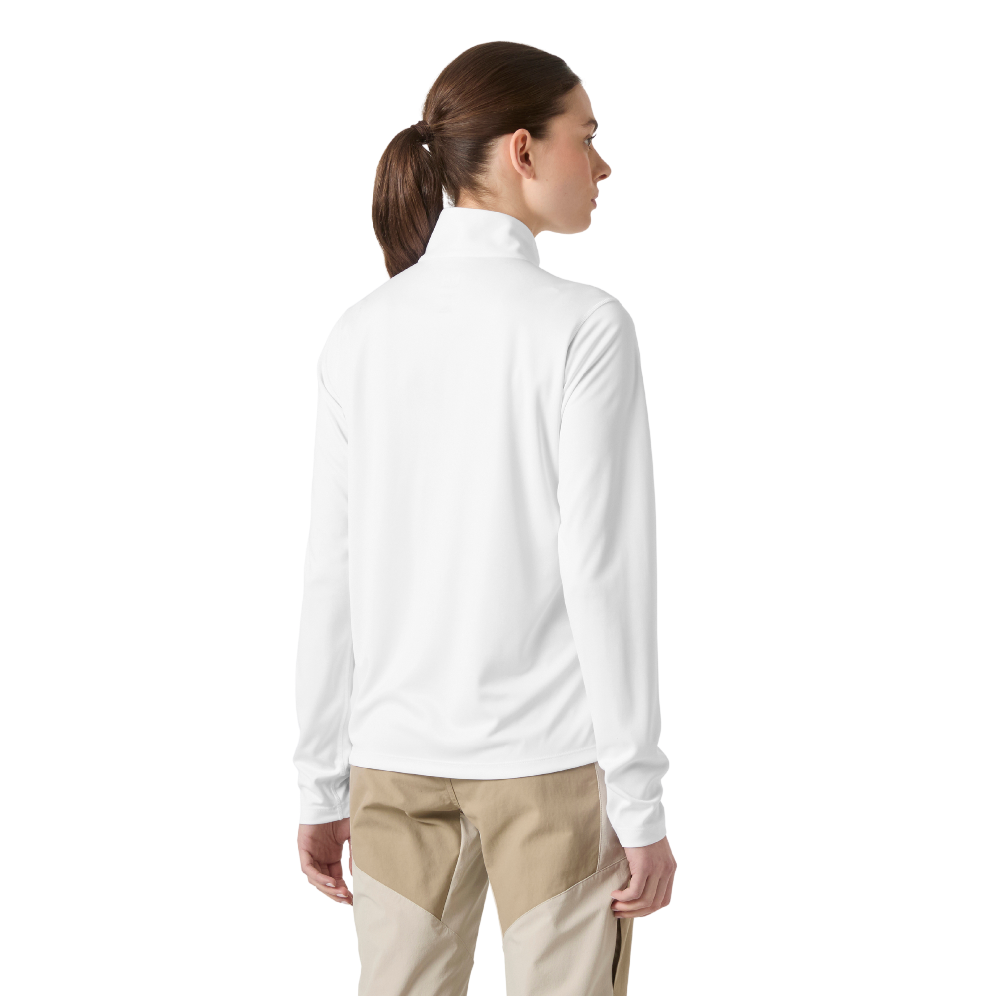 Helly Hansen Women's HH Tech UPF50 Half Zip Technical Top (White)