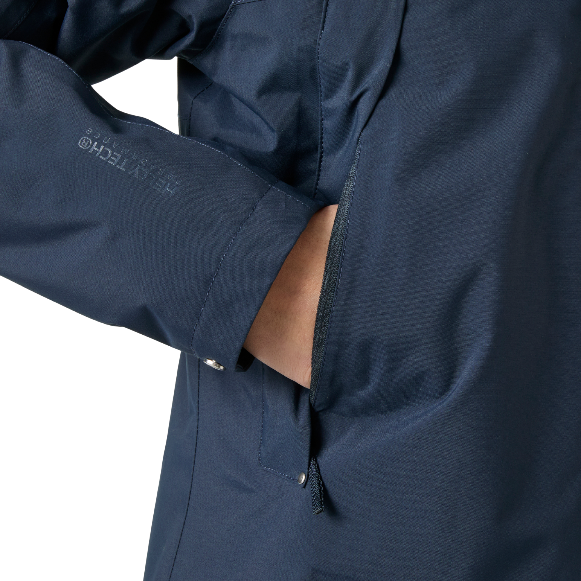 Helly Hansen Women's Hvaler 2L HT Waterproof Insulated Raincoat Navy 597 54487