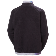 Load image into Gallery viewer, Helly Hansen Women&#39;s Imperial Pile Full Snap Fleece (Black Grape AOP)

