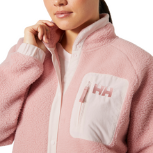 Load image into Gallery viewer, Helly Hansen Women&#39;s Imperial Pile Full Snap Fleece (Pink Salt)
