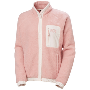 Helly Hansen Women's Imperial Pile Full Snap Fleece (Pink Salt)