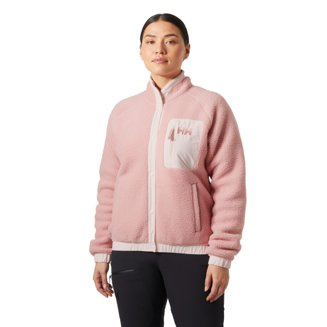 Helly Hansen Women's Imperial Pile Full Snap Fleece (Pink Salt)