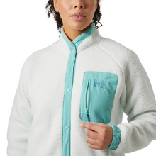 Load image into Gallery viewer, Helly Hansen Women&#39;s Imperial Pile Full Snap Fleece (Seafoam)
