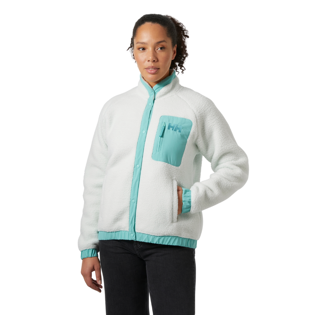 Helly Hansen Women's Imperial Pile Full Snap Fleece (Seafoam)