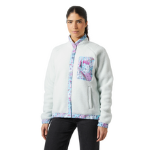 Load image into Gallery viewer, Helly Hansen Women&#39;s Imperial Pile Full Snap Fleece (Seafoam Oslo Aop)

