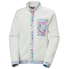 Load image into Gallery viewer, Helly Hansen Women&#39;s Imperial Pile Full Snap Fleece (Seafoam Oslo Aop)
