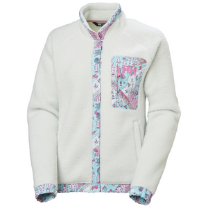 Helly Hansen Women's Imperial Pile Full Snap Fleece (Seafoam Oslo Aop)