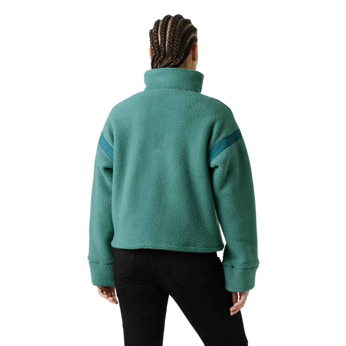 Helly Hansen Women's Imperial Pile Half Zip Pullover Fleece Top Opal Green 494 49581